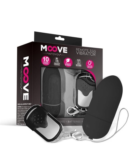 vibrant egg with remote control noir