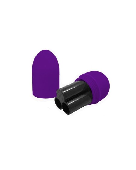 vibrant egg with remote control dark violet