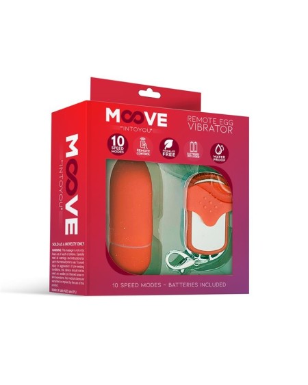 vibrant egg with remote control red