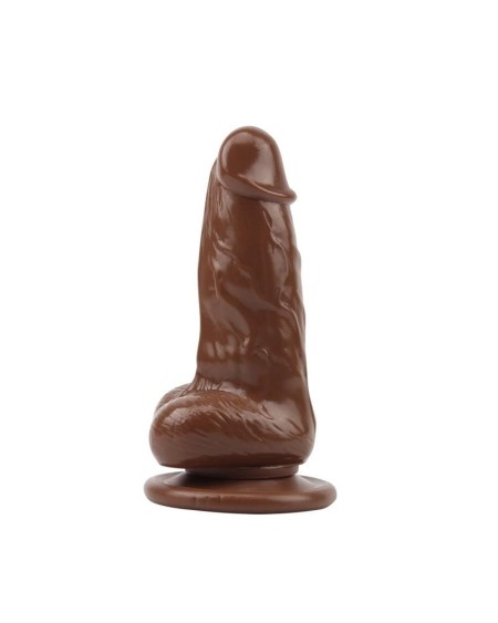 dildo jumbo jack 6 vibrant dildo-brown
