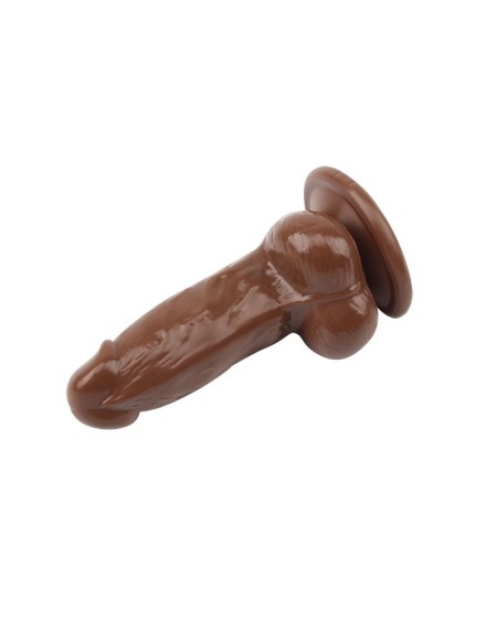 dildo jumbo jack 6 vibrant dildo-brown