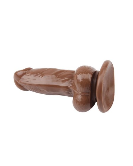 dildo jumbo jack 6 vibrant dildo-brown
