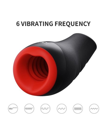 chiven 3 male masturbator heat effect liquid silicone noir