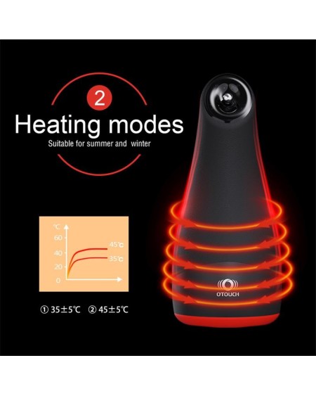 chiven 3 male masturbator heat effect liquid silicone noir