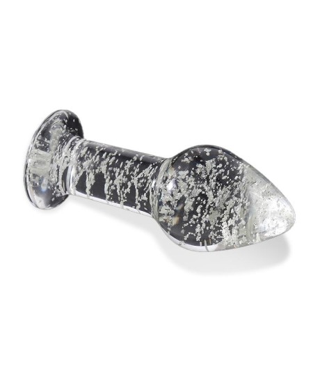 glow in the dark glass butt plug