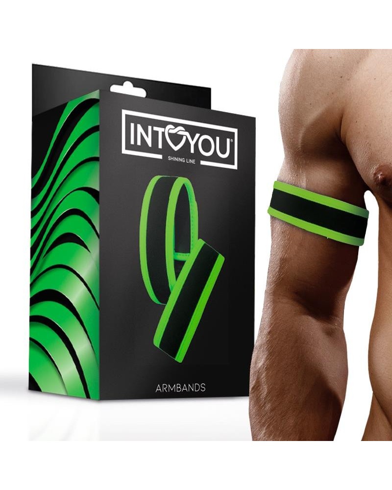 glow in the dark velcro armbands