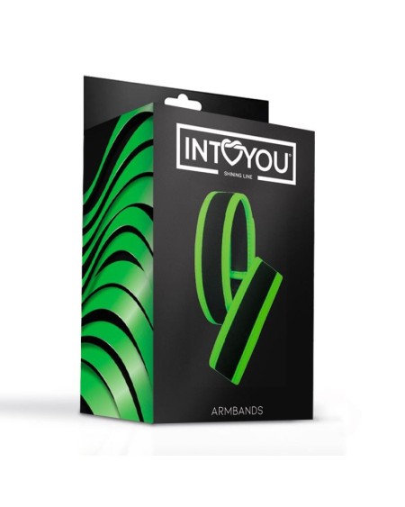 glow in the dark velcro armbands