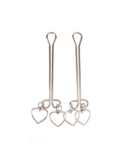 seuelo heart nipple clamps