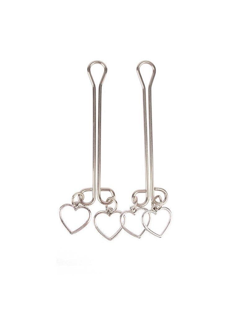 seuelo heart nipple clamps