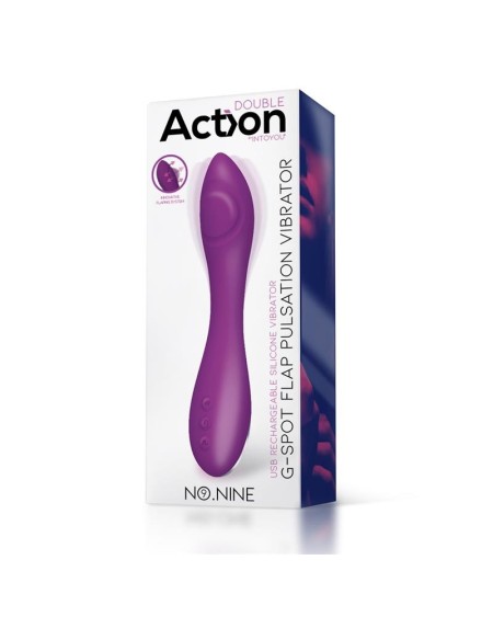 no. nine g-spot vibrator flap function magnetic usb silicone