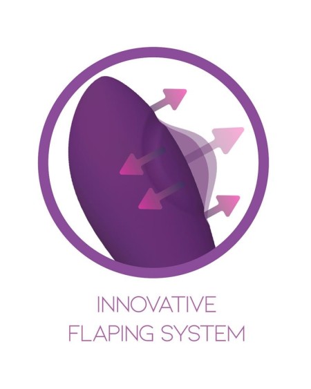 no. nine g-spot vibrator flap function magnetic usb silicone