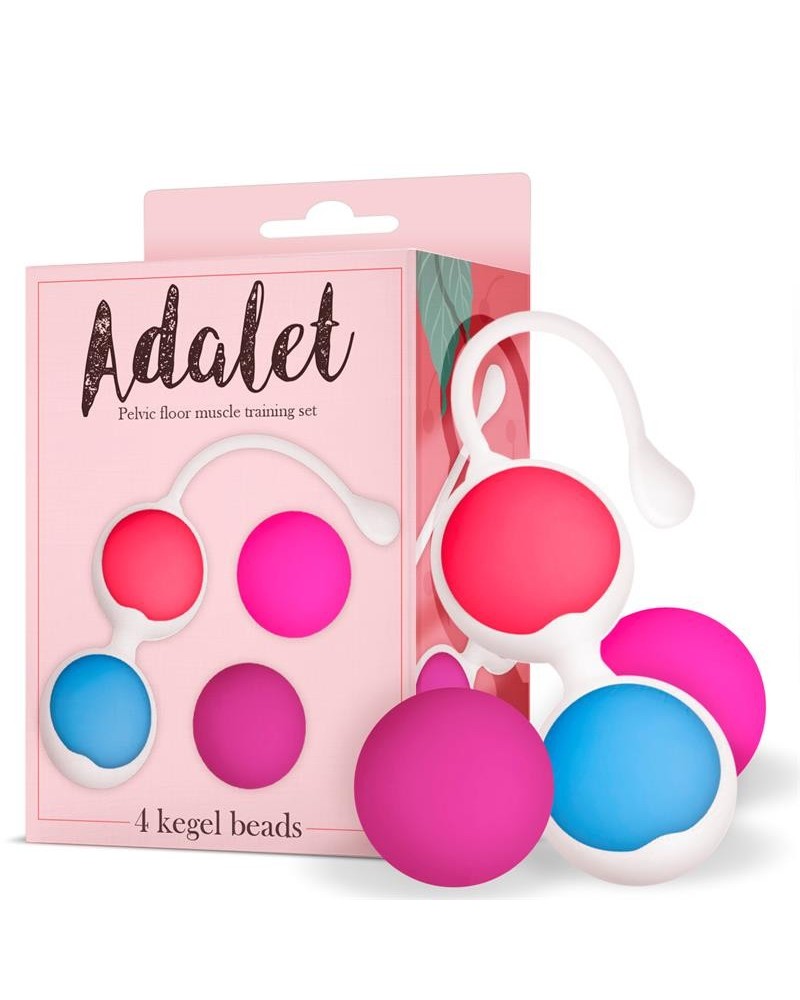 kit 4 kegel balls silicone