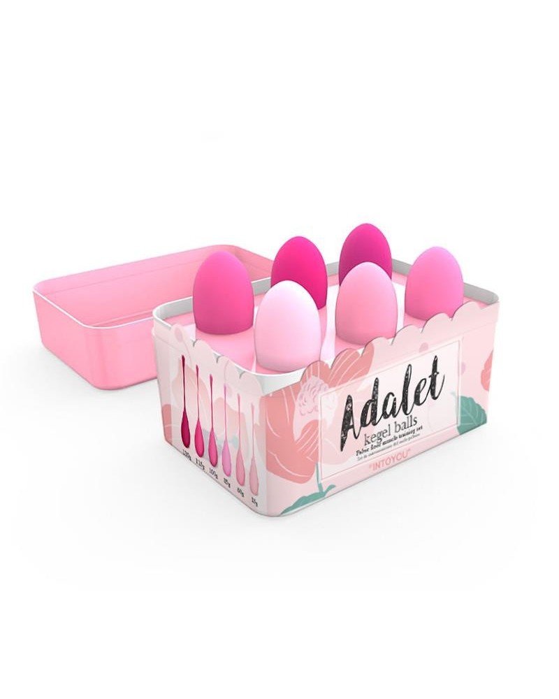 adalet kit 6 kegel balls silicone