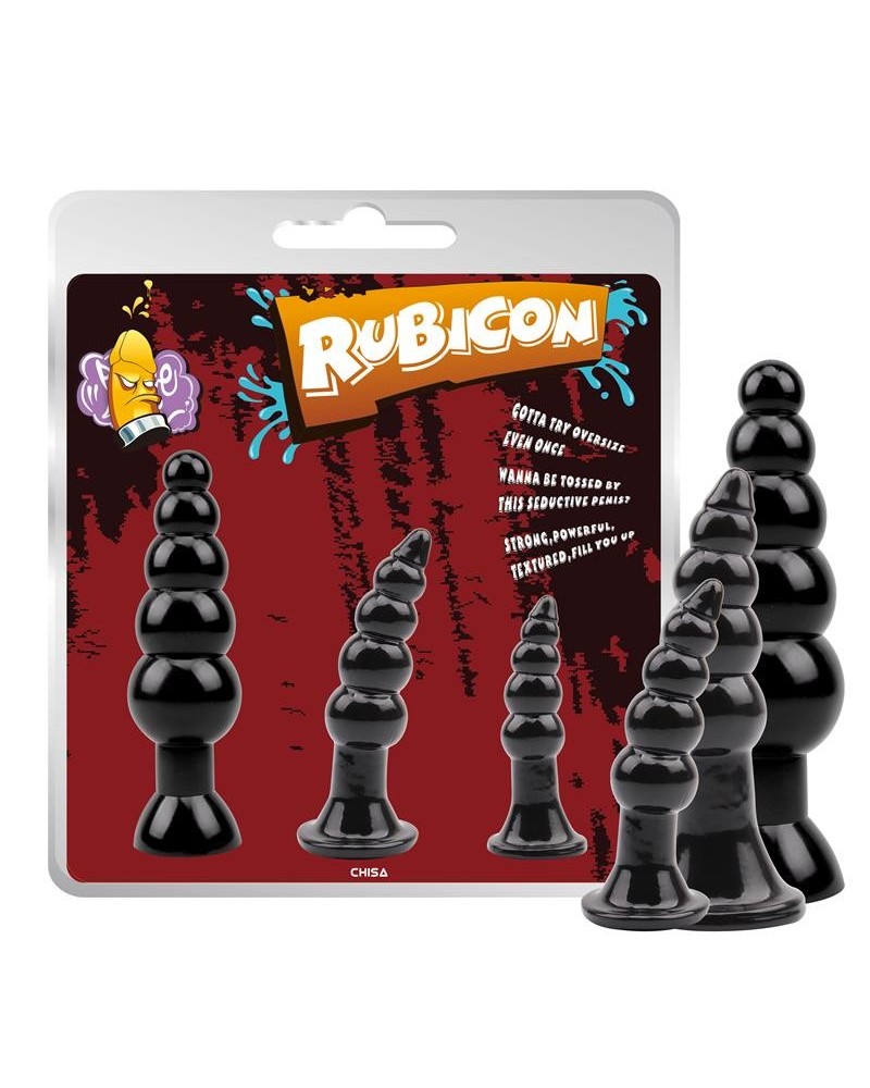 kit 3 butt plug late night pleasure kit