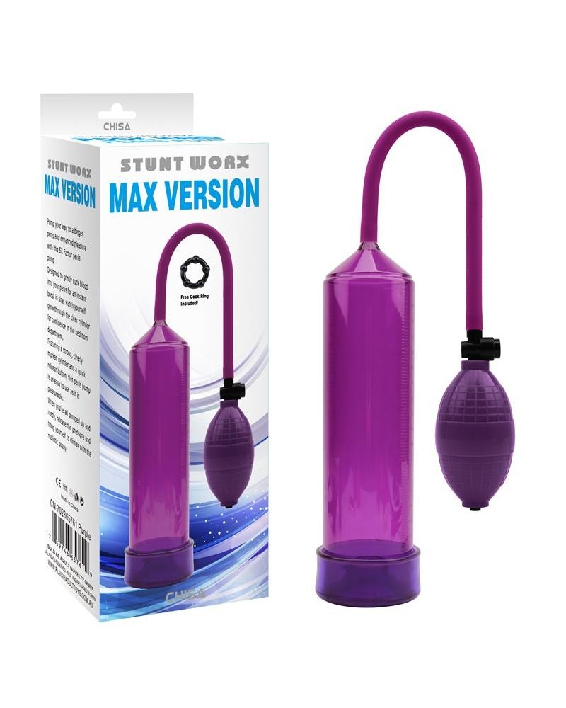 penis ventouse bomb max version violet