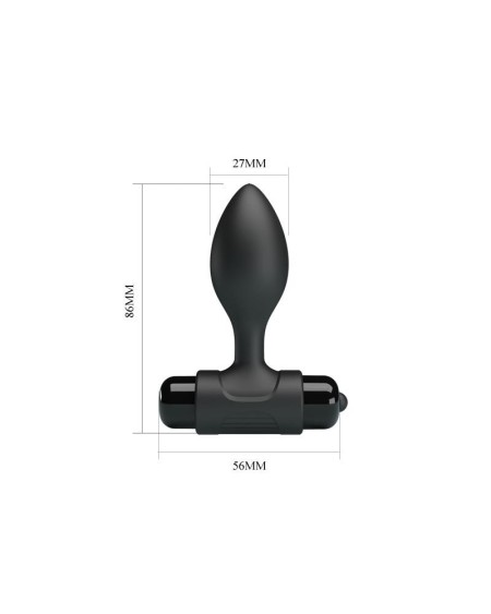 butt plug with vibration silcione