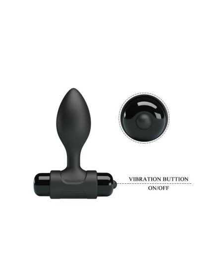 butt plug with vibration silcione