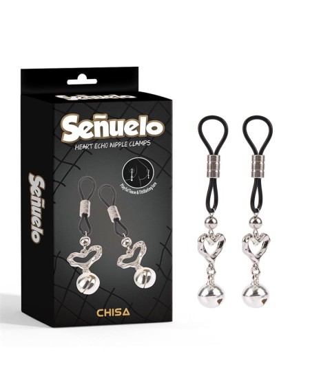 seuelo heart echo nipple clamps