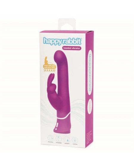 vibe rotator beaded g-spot violet
