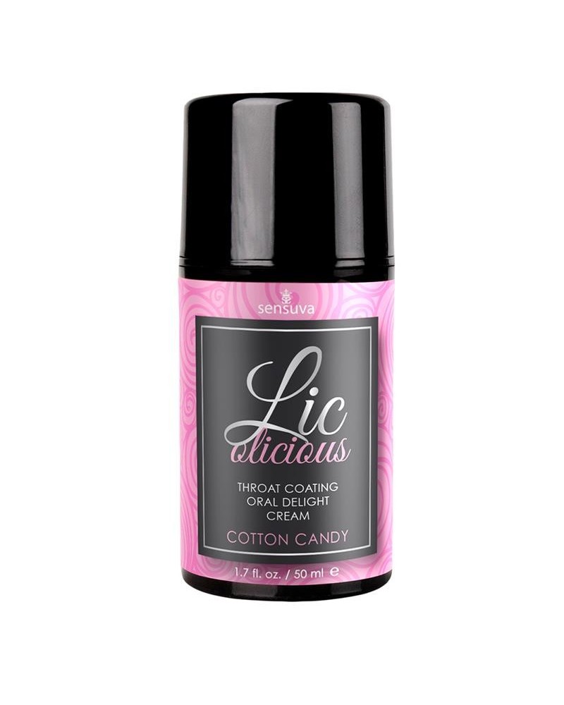 lic-o-licius cdesensitizing throat cream cotton candy 50 ml