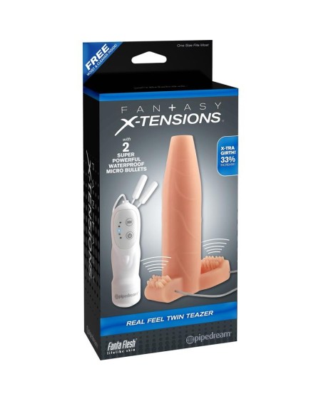fantasy x-tensions real feel twin teazer-flesh