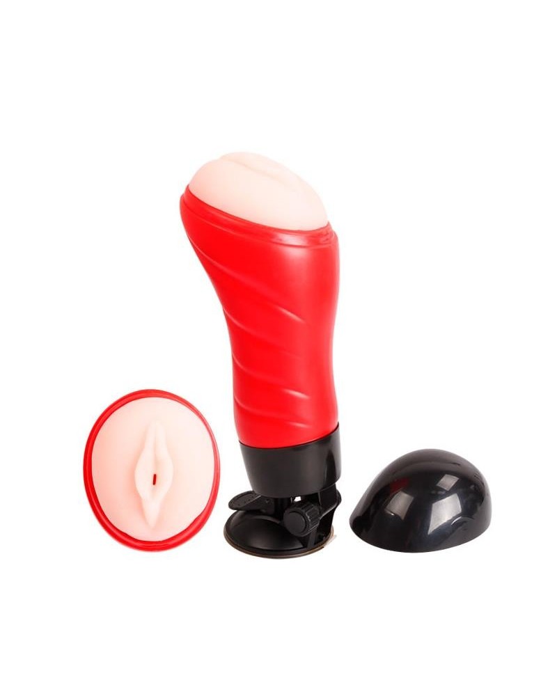 mens stroker, removable souple tpr sleeve, voice,