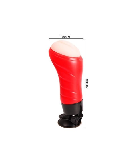 mens stroker, removable souple tpr sleeve, voice,