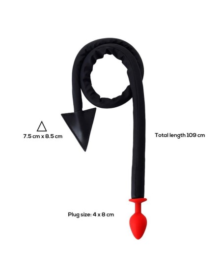 butt plug with devil tail