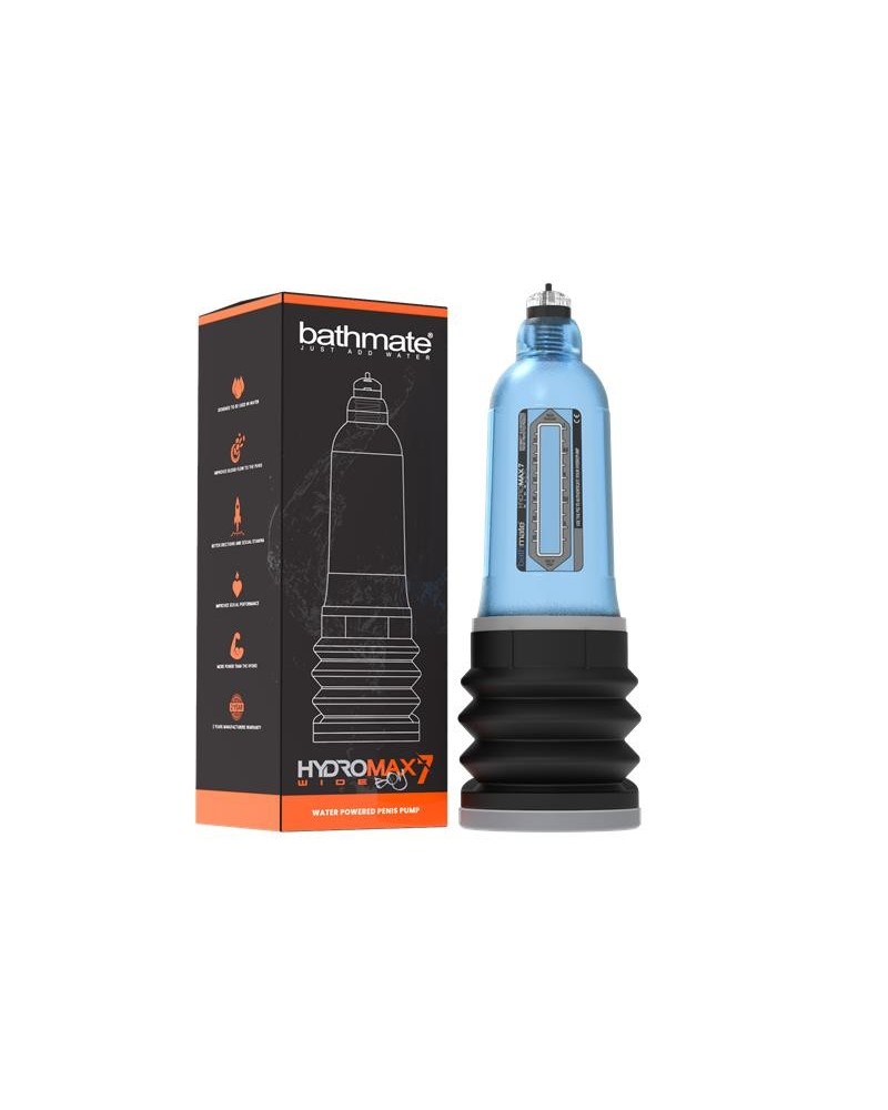 penis pump hydromax7 wide boy blue