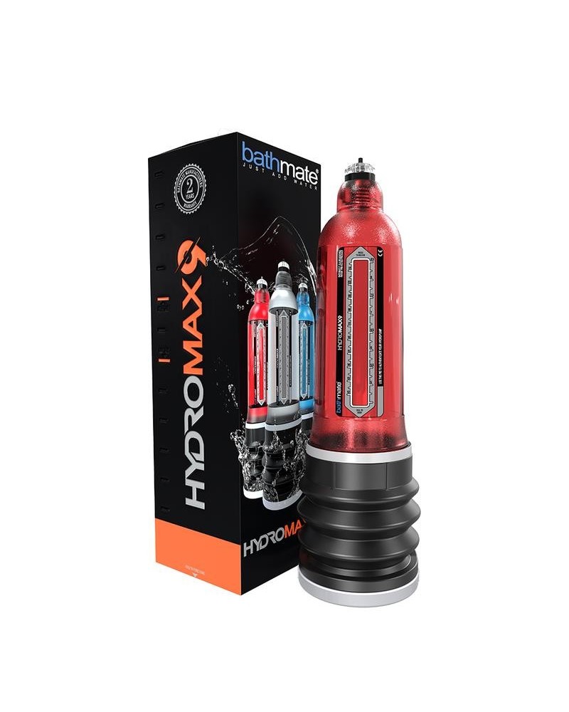 penis pump hydromax9 red