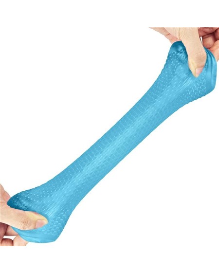 male masturbator double side stroker blue