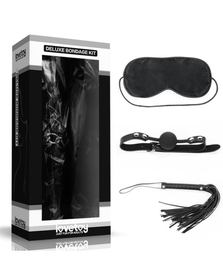 bondage kit deluxe noir