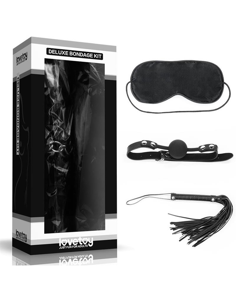 bondage kit deluxe noir