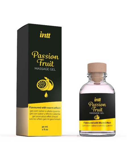massage gel warm efect passion fruit 30 ml