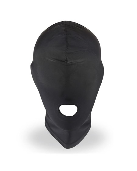 lilith incognito mask with opening in the mouth noir