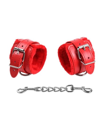 bondage set 10 pieces red