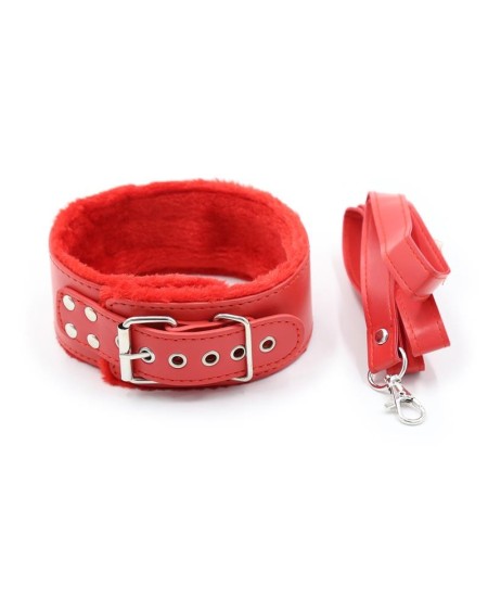 bondage set 10 pieces red