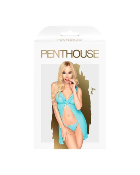 after sunset chemise blue