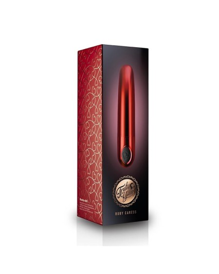 truly yours vibrant bullet ruby caress metallic red