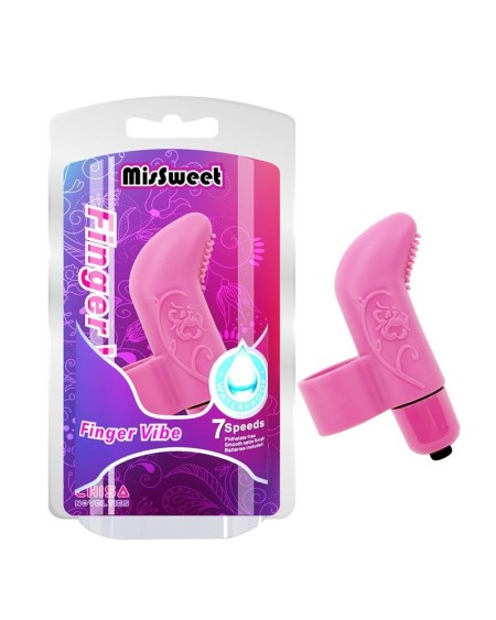 missweet stimulator 7.6 cm x 2.2 cm silicone rose