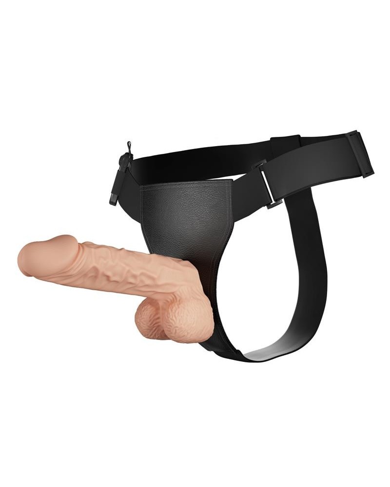 strap-on with dildo and vibration 9.4