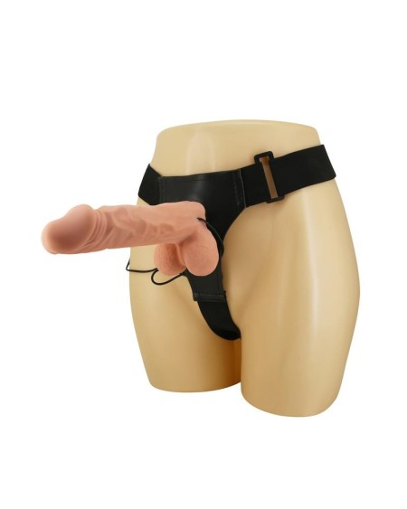 strap-on with dildo and vibration 9.4