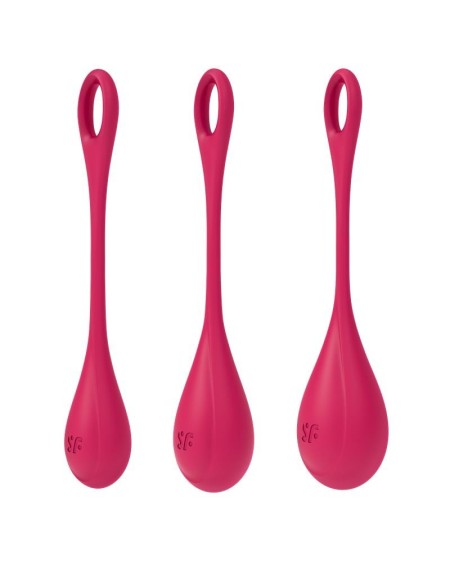 3 pelvic floor ball pack yoni power 1 red