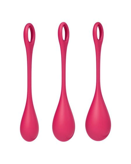 3 pelvic floor ball pack yoni power 1 red