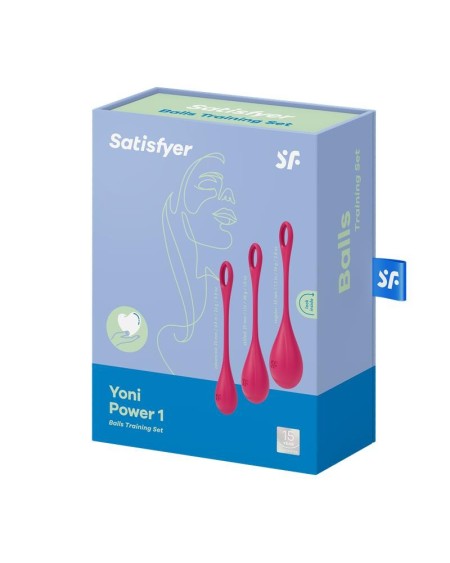 3 pelvic floor ball pack yoni power 1 red
