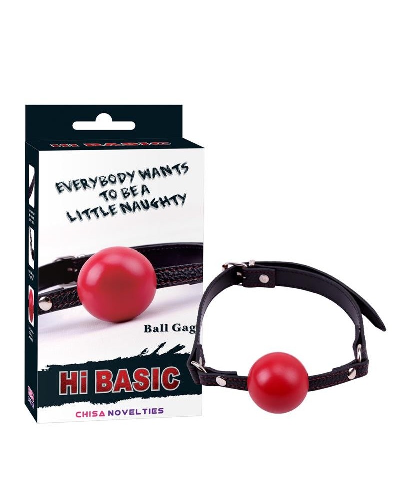 red ball gag