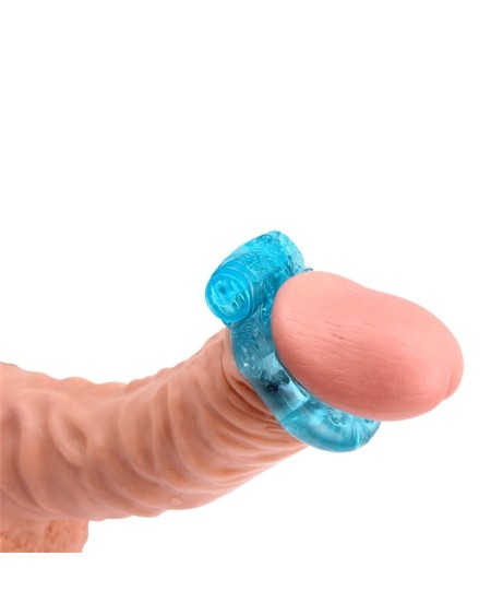vibrant cock ring 1.8 cm blue