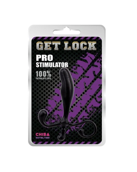 prostatic stimulator 12.5 x 2.5 cm noir