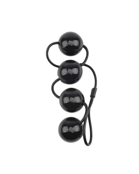 anal and vaginal balls 55 x 4 cm noir