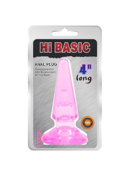 sassy anal plug-pink 10,4 x 3,2cm